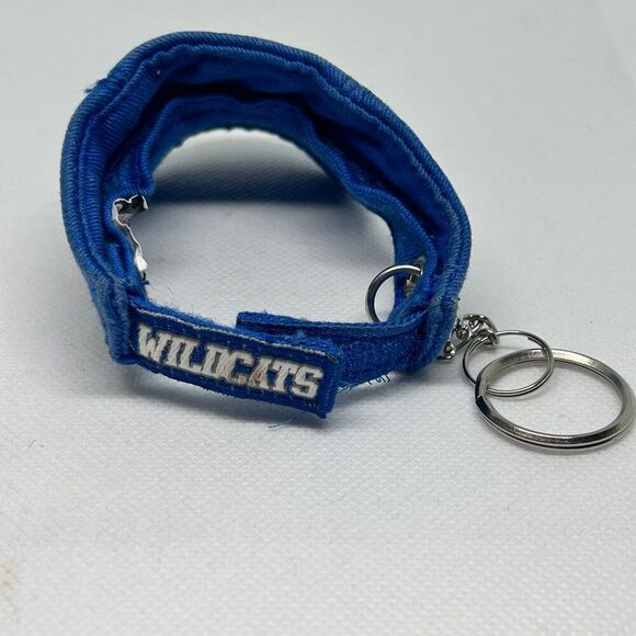 NCAA University of Kentucky UK Miniature Visor Keychain - Picture 2 of 2